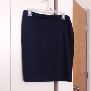 Navy blue skirt
